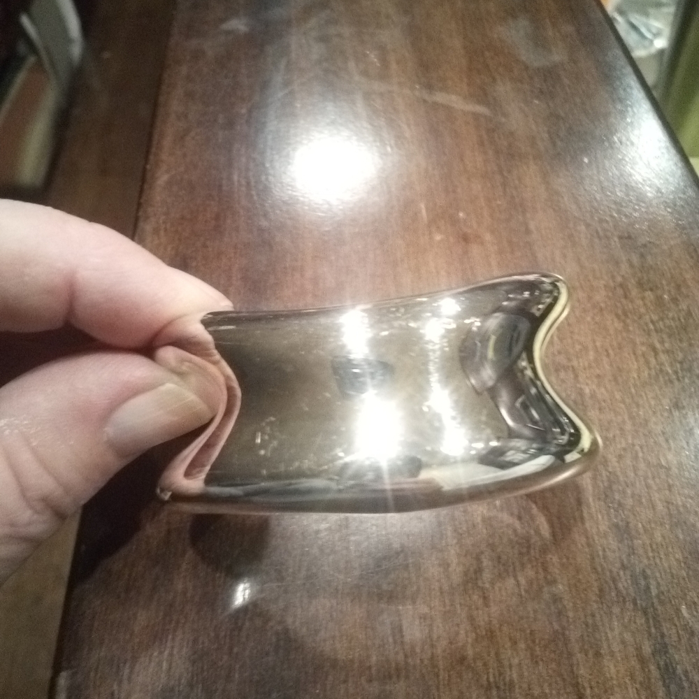 Tiffany bone cuff braclet in silver